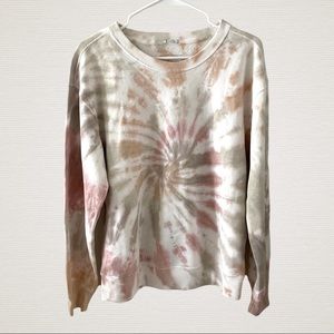 Abercrombie & Fitch | Soft A&F Collection Tie Dye Sweatshirt Medium